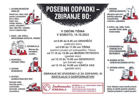 Zbiranje posebnih odpadkov